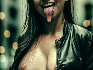wanna see these sluts strip nude flashing big tits asses pussies outdoors