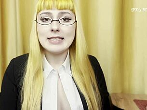 she milks his prostate then pegs him wildly