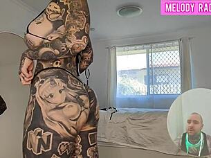 Micro bikini haul reveals huge tits and curves!