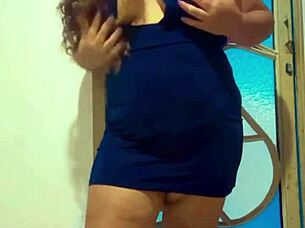 Sigilosabbw dances seductively backstage with huge oiled bbw ass pt2.