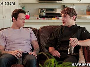 calvin banks tempts jayden marcos bareback anal passion