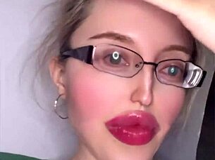 Part 1 russian accent storytelling session with glasses fetish huge details