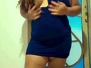 Sigilosabbw dances seductively backstage with huge oiled bbw ass pt2.