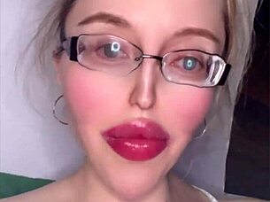 Part 1 russian accent storytelling session with glasses fetish huge details