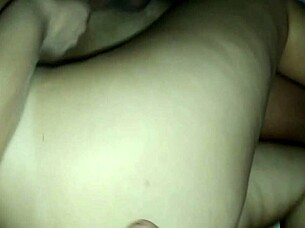 teasing my lover's cock while hubby strokes himself in hot mmf cuckold thrill