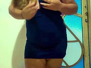 Sigilosabbw dances seductively backstage with huge oiled bbw ass pt2.