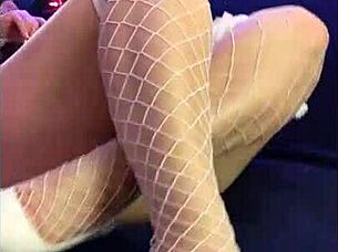 Hotwife steffi's dirty new year redhead pussy dance tease