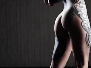 Tattooed skin ignites passionate couple desires deeply