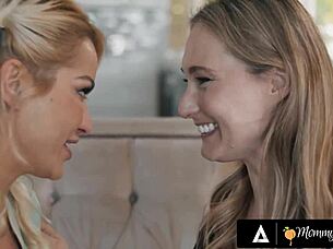 Milf Cherry Kiss Pounds Ophelia Kaan's Ass Hard