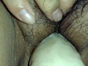 chinese model strokes her penis teasingly in solo play