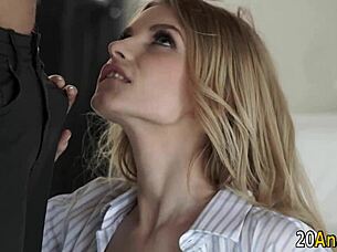 Busty Blonde Tattoo Slut Craves Intense Anal Pounding in HD
