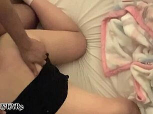 Hey roommate wanna share this bed and fuck me doggystyle all night?