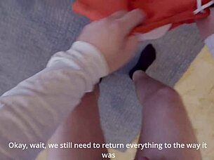 Timestop Freezes Stepmom for All Holes Anal Creampie Pounding