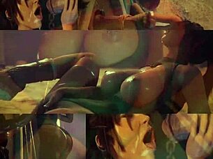 yo check out lara's pornosexual paradise goon edit with lara croft rule 34 vibes