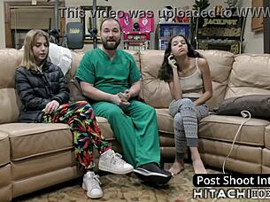 oh god, doctor tampa forces daisy bean's hitachi orgasm!