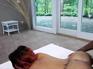 slim black redhead huge fake ass seduces bbc stranger first time casting