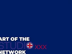 oi, collared british teen fucked senseless in kitchen