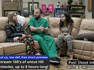 oh god, doctor tampa forces daisy bean's hitachi orgasm!