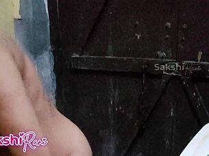 sexy sakshi strips naked bathing changes clothes tight pussy