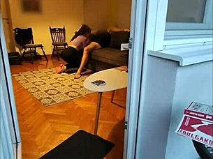 Mom watches me suck hubby's throbbing dick