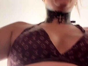 Gym Workout Leaves Her Wet Pussy Dripping Down Legs!