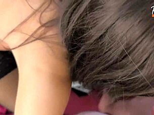 Wanna watch my bisexual wife get shared in mmf threesome with strapon?