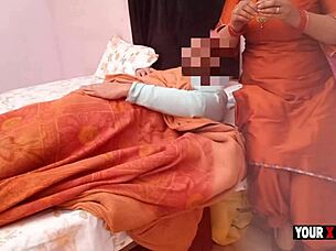 chubby indian milf fucks stepson after viagra mixup big cock