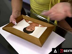 cute babe akira may rides old man albert's cock sloppy sideways