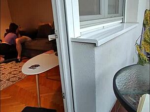 Mom watches me suck hubby's throbbing dick