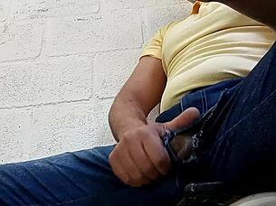 Yuri Gaucho's muscular brazilian beast erupts thick cock cum explosion