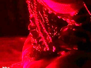 wanna see me slurp this oiled black banana cock?