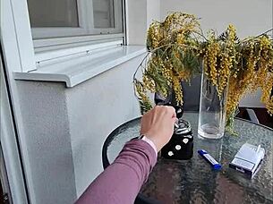 Mom watches me suck hubby's throbbing dick