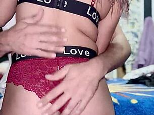 university student drops by my room for a casual visit