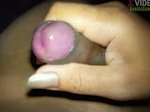indonesian amateur handjob close-up explosion?