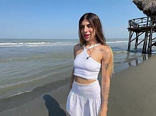 beach fan creampie impregnation