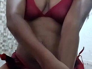 hey, isn't this married babe sensualizing all naked and hot?