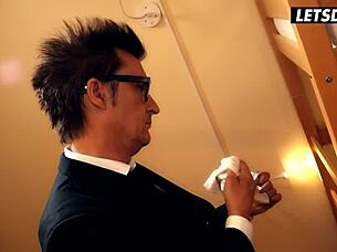 barbara bieber seduced fucked by horny businessman big tits