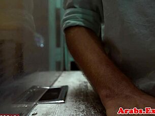 that seductive arabian babe knows how to ride huge cock