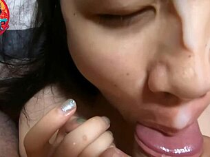 chinese uni teen 18+ swallows cum before class wmaf fun