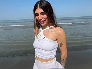 beach fan creampie impregnation