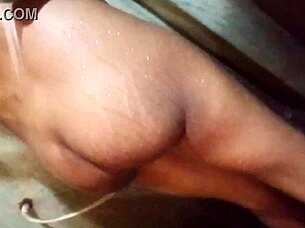 newlywed beauty bathes sensually showing off curves