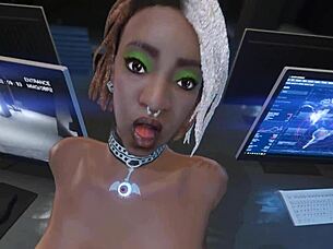 Imani Feels Wild Passion in GTA V Desk Fuck POV