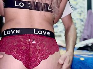 university student drops by my room for a casual visit