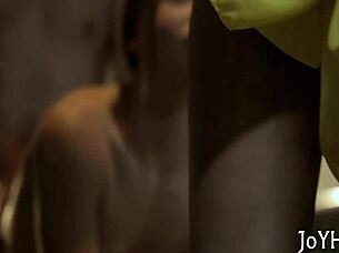 barely legal teen worships massive cock passionately