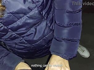 I'm pounding this hot Latina publicly in Buenos Aires planetarium