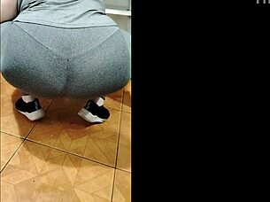 stepmom cleans in see-through leggings what do you think