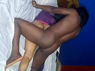 me and my friend pound her dripping wet pussy till we both cum quick