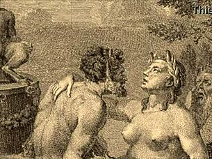 Vintage Erotic Illustrations Of Bent Over Doggystyle Action