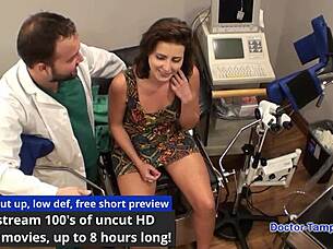 dr tampa trades sex with helena price's small tits ass and fetish gloves backstage!