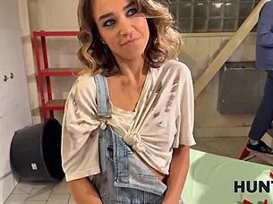 Hey young lady, why cheat on boyfriend with boss for wild orgasms